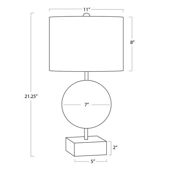Brittney Mini Shell Lamp